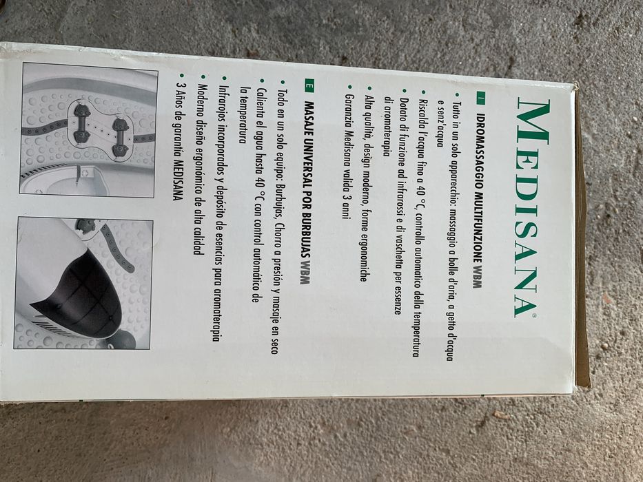 Mini banheira de hidromassagem para pés