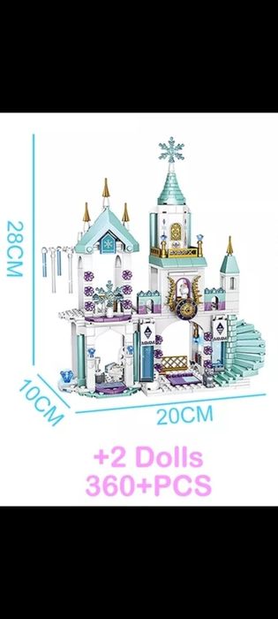 Klocki kraina lodu ELSA i OLAF 360 klocków