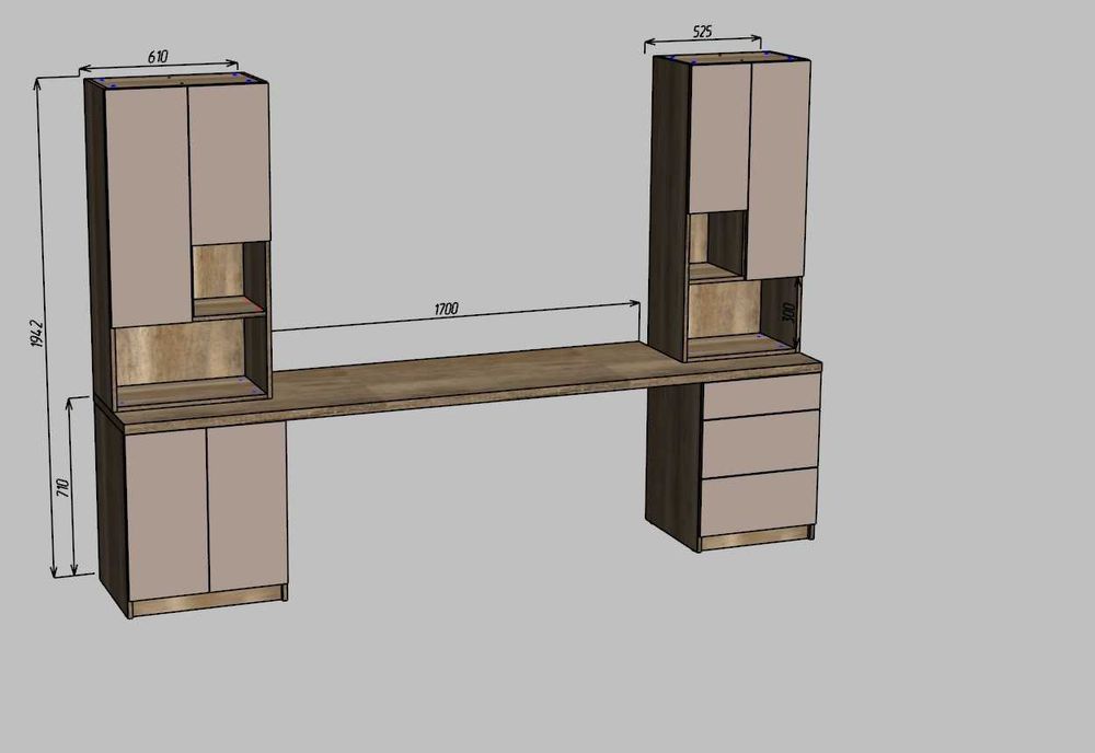 Конструювання, виготовлення  меблів. Базис Мебельщик і Віяр Про.