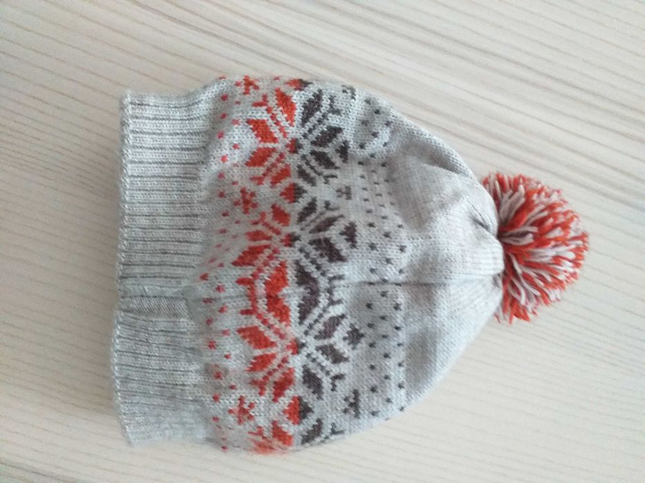 Czapka zimowa wełna 40%
