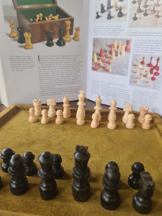 Peças de xadres material nobre