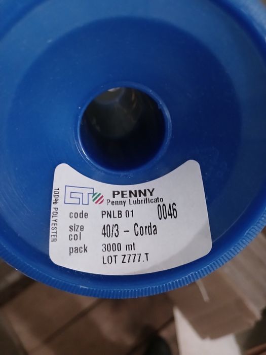 Нитка швейна  PENNY 40/3 3000м