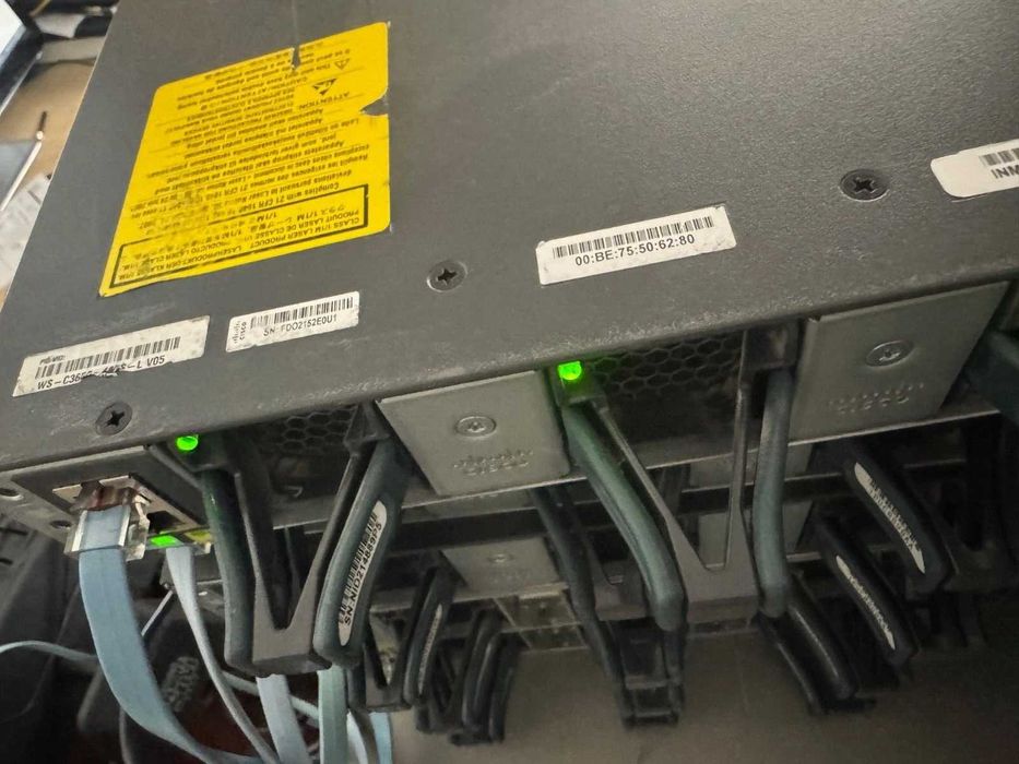 Гігабітний РОЕ комутатор/світч Cisco WS-C3650-48FS-L