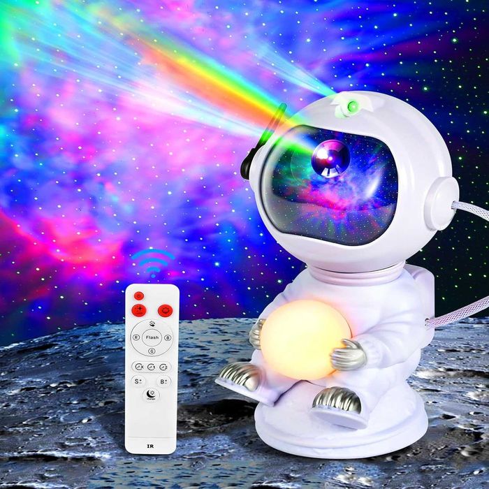 Projektor LED gwiaździstego nieba,kosmonauta pilot zdalnego sterowania