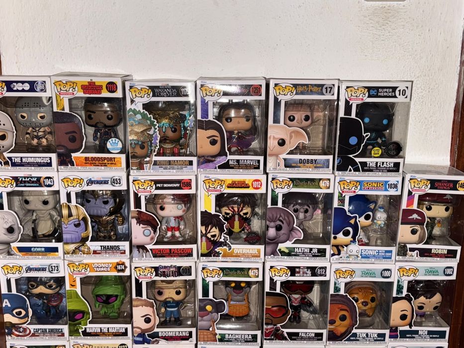 Vendo pops como novos, nunca sairam da caixa