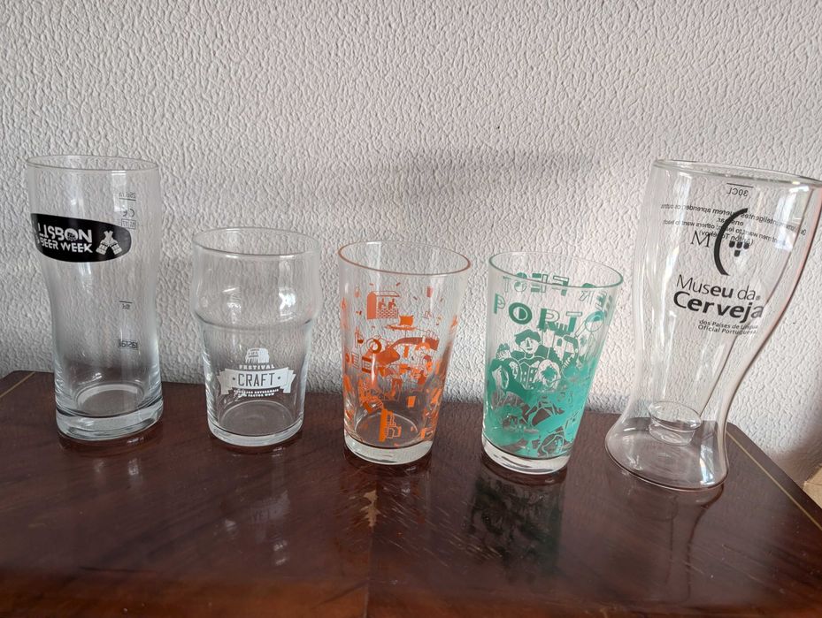 Copos de Cerveja - Coleção