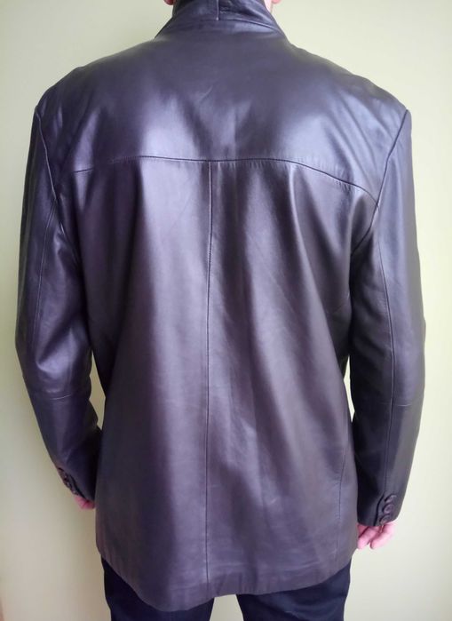 Jeffrey Jordan Куртка кожаная мужская, XL/52