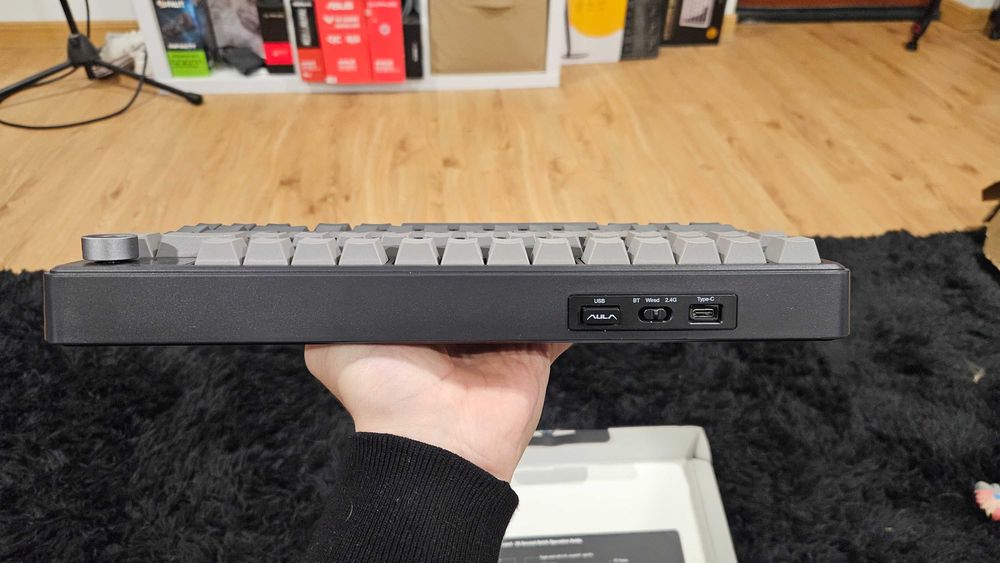 Teclado Mecânico Aula F75 Max (Teclado com Ecrã) Albergaria-A-Velha E ...