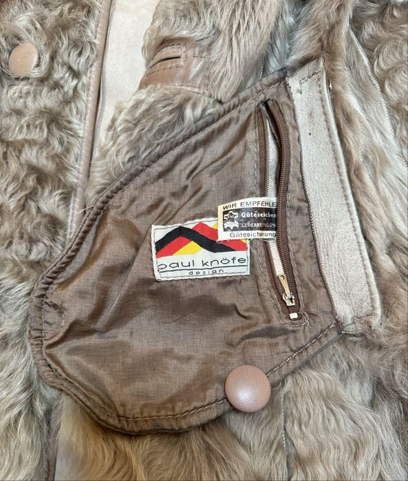 Casaco de pele reversivel  tam. XL