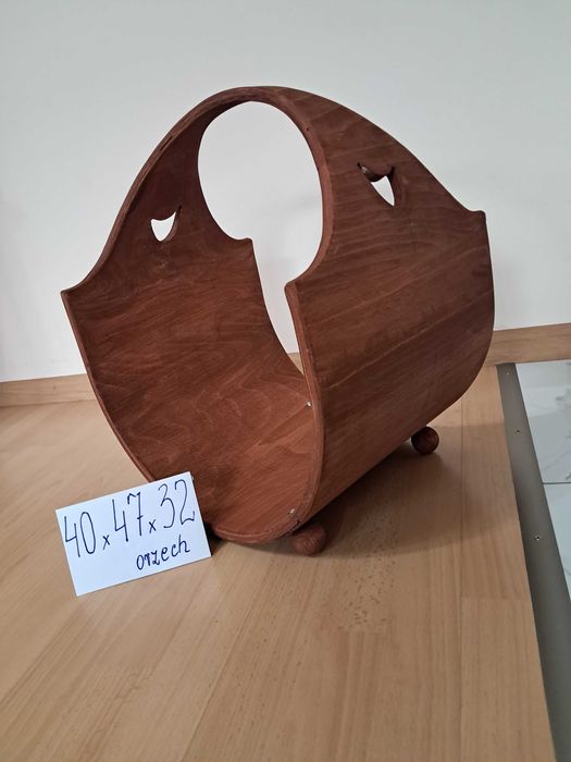 kosz na drewno kominkowe