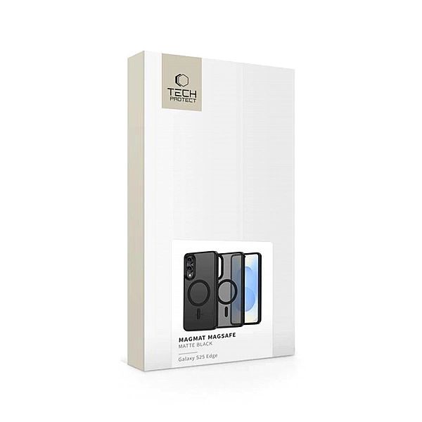 Etui Tech-Protect MagMat MagSafe na Samsung Galaxy S25 Edge - czarny m