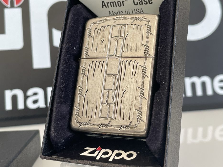 Zapalniczka Zippo 2006 Armor Heavy Wall, Cave Dwelling, NOWA