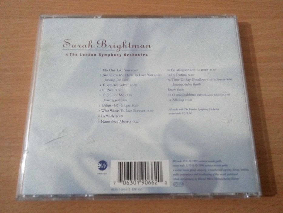 SARAH BRIGHTMAN - Timeless ( 1997 ) - Baixa De Preço