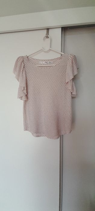 Bluzka Zara Basic roz M