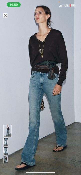 Джинси ZARA кльош