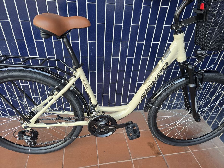 Bicicleta de cidade de aluminio