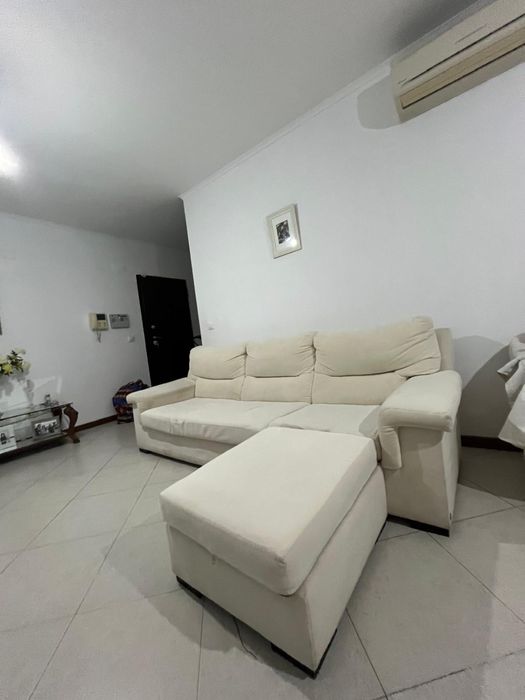 Sofa branco otimo estado