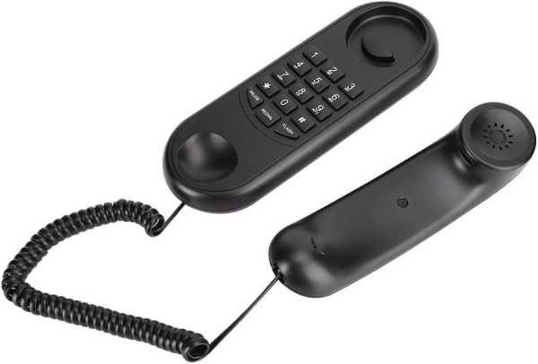 Telefon stacjonarny TCF1000 z podwójnym suwakiem i uchwytem na biurko