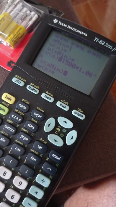 Calculadora científica texas ti 82 stats