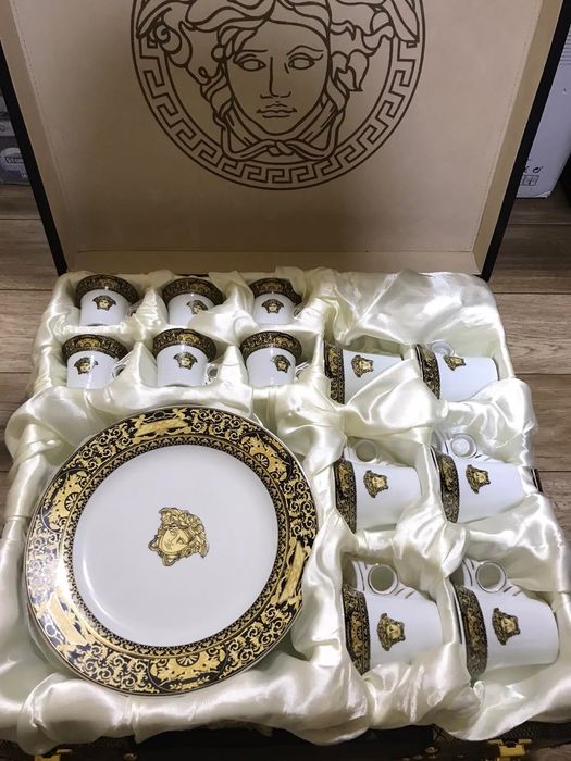 Сервіз Versace Medusa Rosenthal (порцеляна 47шт gold, фарфор)