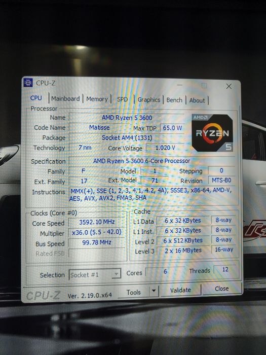 PC Gaming Ryzen 5 3600, 16gb RAM, gráfica 6gb, Ssd+Hdd