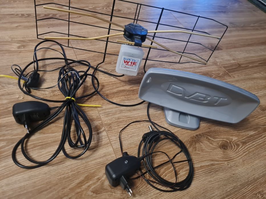 Antena dvb-t2  z płynną regulacją mocy