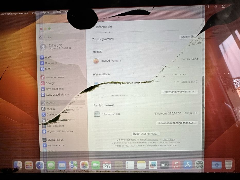 Macbook Retina 2017 a1534