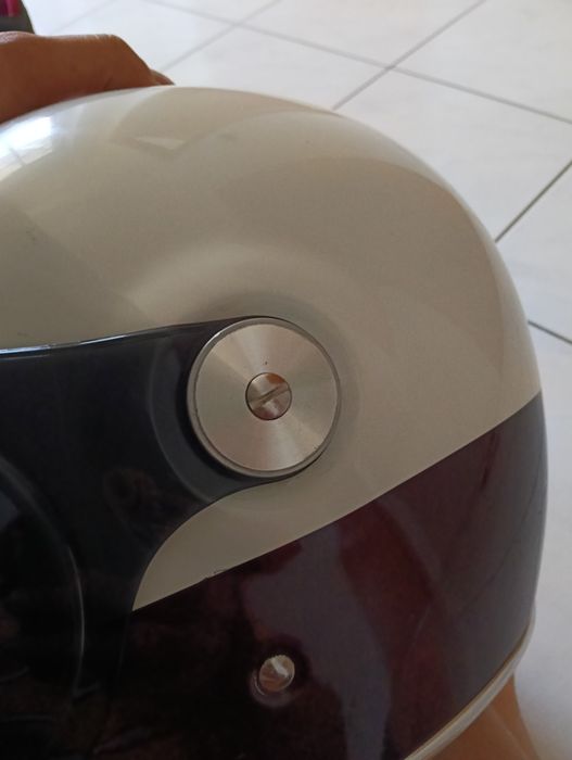 Bell bullit XL biało bronzowy