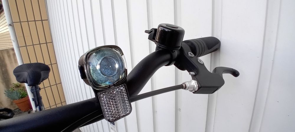 Bicicleta de trekking riverside 100 preto