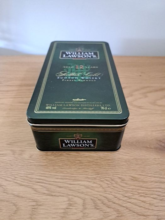 Caixa de whisky William Lawson's