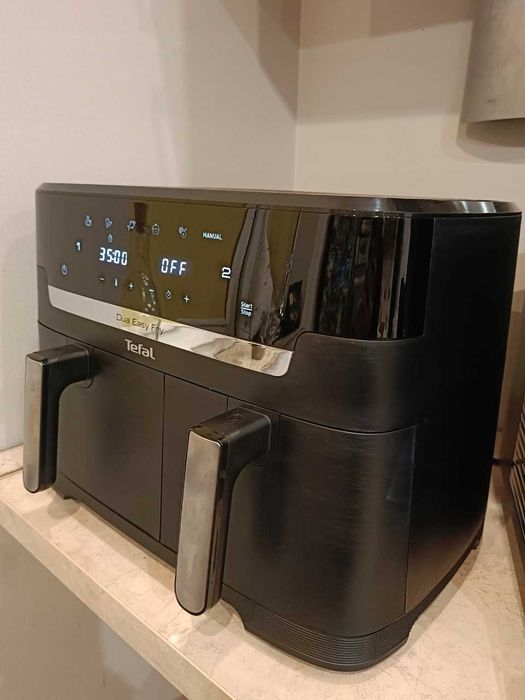 Frytkownica beztłuszczowa TEFAL EY9428E 11l 2700W dwukomor. Air Fryer