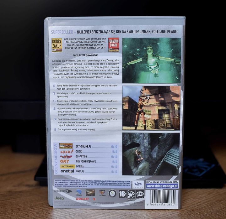 PC # Lata Croft Tomb Raider Legenda