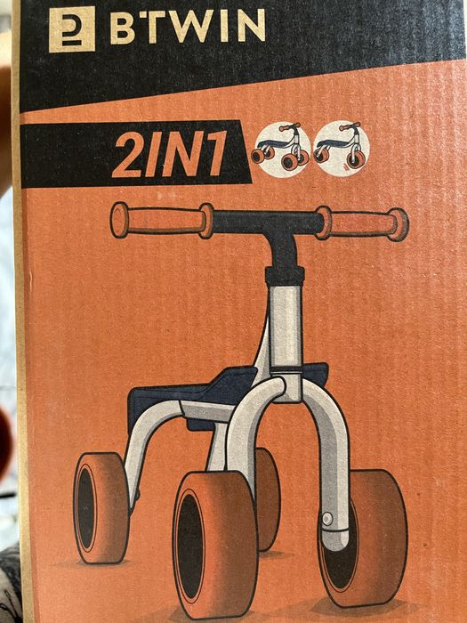 Triciclo/Bicicleta evolutiva - 2 em 1