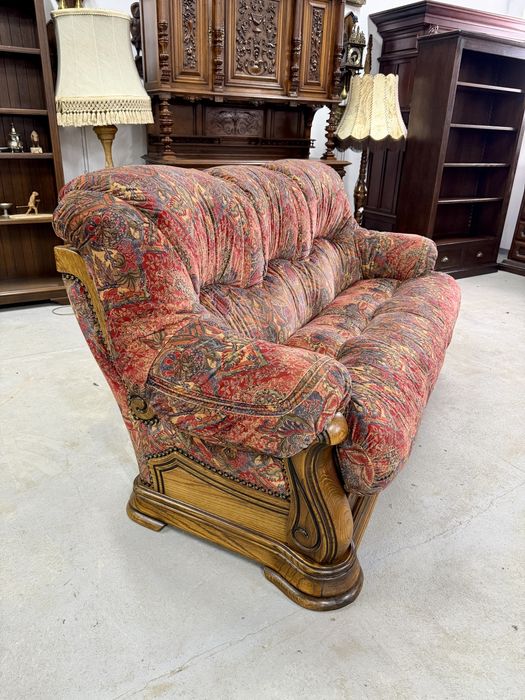 Велюровий гарнітур 3+1+1 диван комплект на дубе Мебель из Голландии