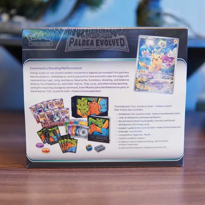 Pokemon Paldea Evolved Elite Trainer Box