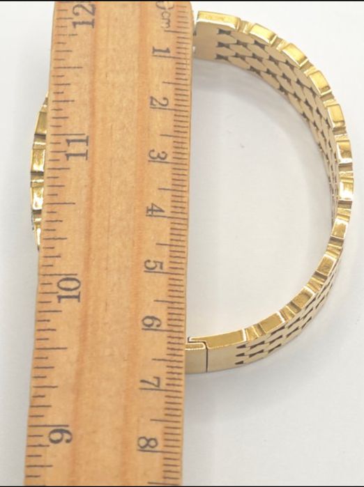 Bracelete  prata e Ouro 24k com 40g