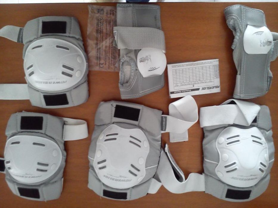 Patins em linha e sistemas de segurança