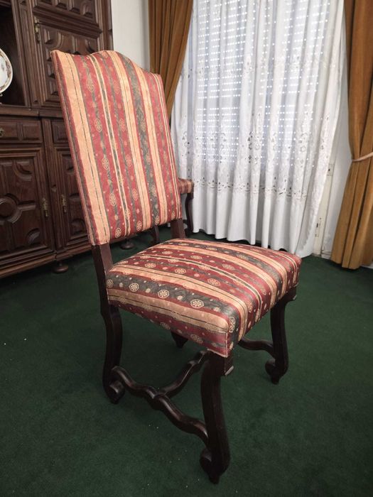Mobília de Sala de Jantar Vintage em Madeira
