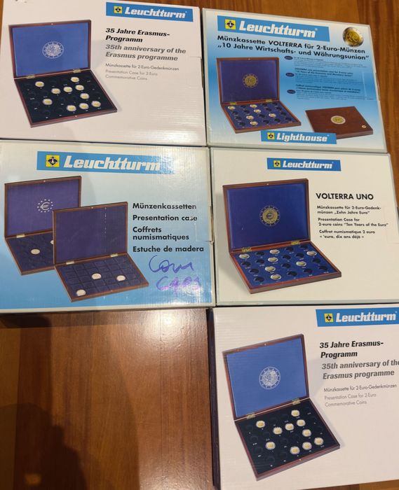 Coleção comemorativa de 2euros