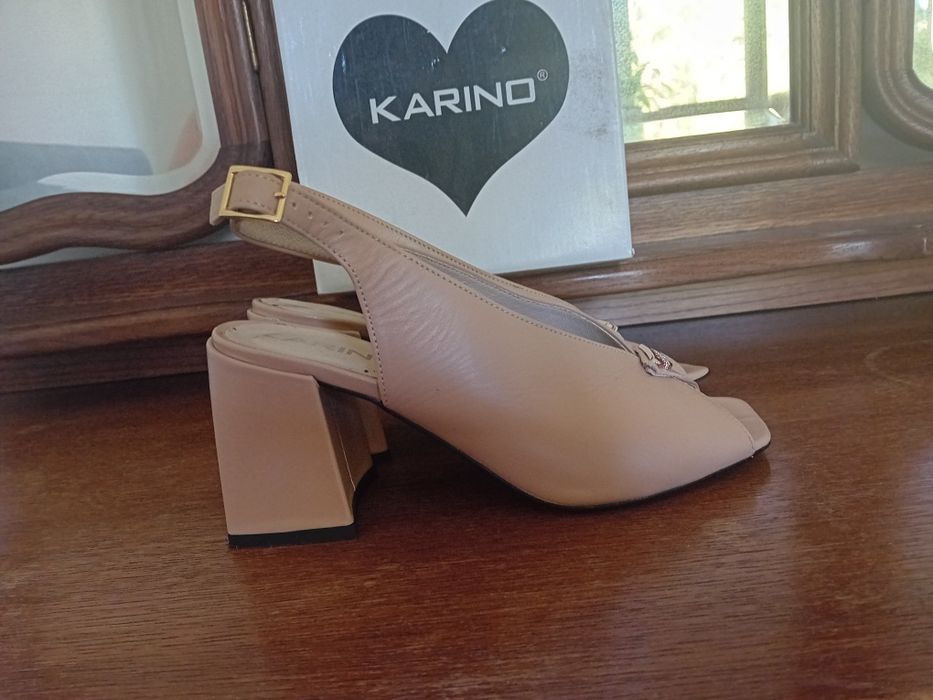 Buty Karino na komunię r.39 skóra