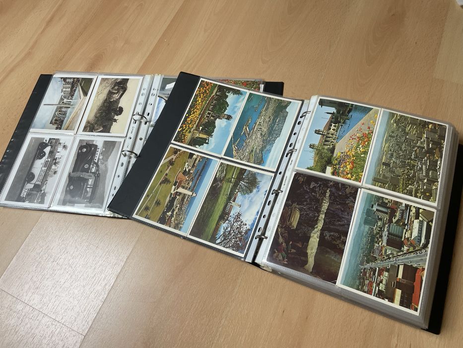 Coleção de postais