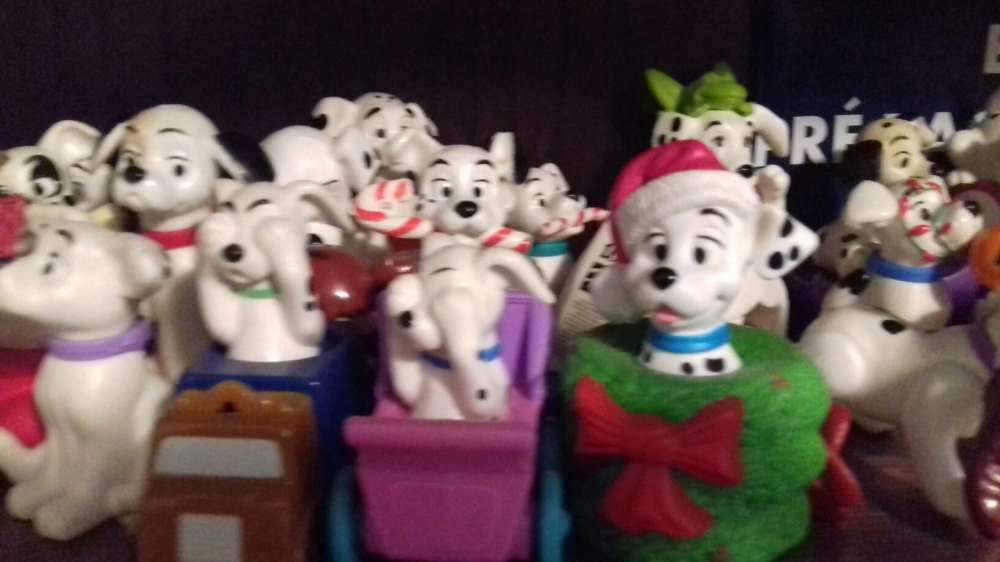 Colecção figuras 101 dálmatas