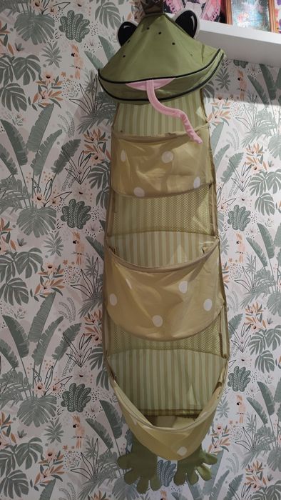 Pojemnik na zabawki żaba Ikea