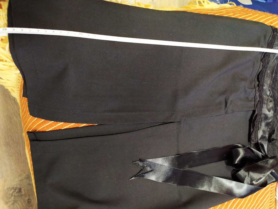 Спідниця-карандаш чорна (міді)