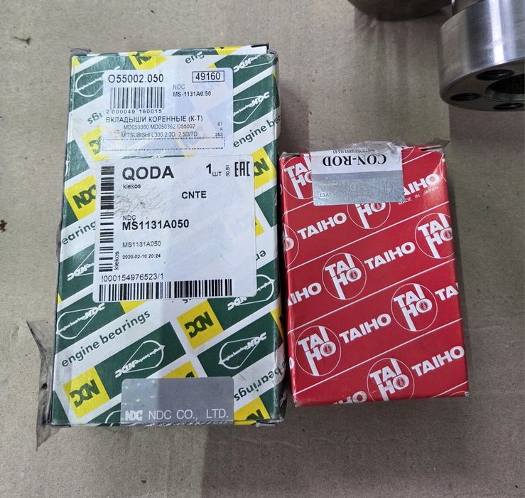 Колінвал шатун поршень Мітцубісі L200 Л200 Pajero 2.5 4D56