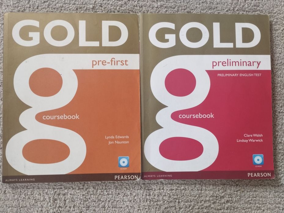 Manuais de Inglês Gold: Pre-first e Preliminary