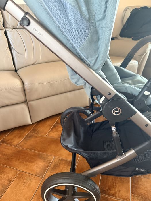Wózek Balios S lux błekitny spacerówka