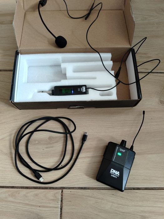 Mikrofon bezprzewodowy nagłowny