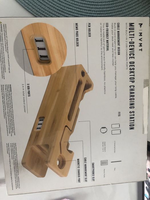 Stacja usb pod telefony i zegarek