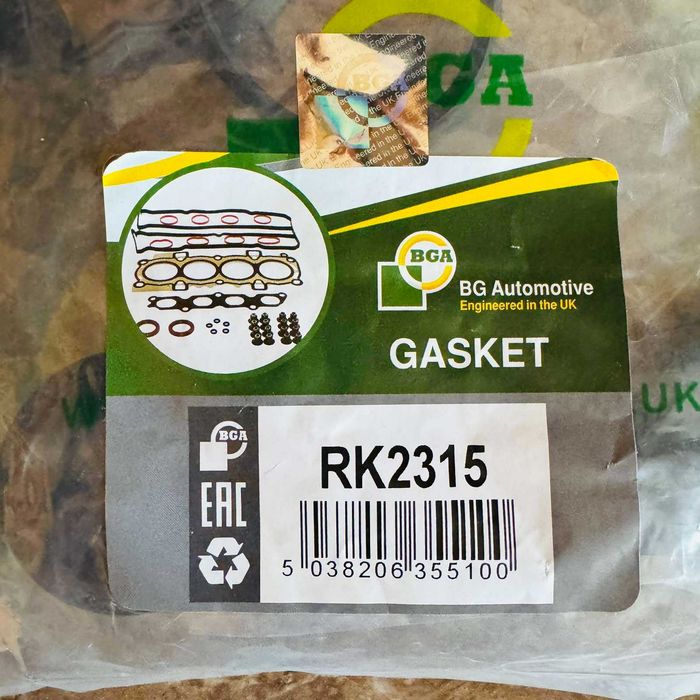 Прокладка клапанної кришки BGA Accent, Getz, Coupe Matrix, Cerato Rio